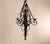 Metal Quality Hand Forged Spanish Revival Wrought Iron Chandelier For Sale - Image 7 of 18