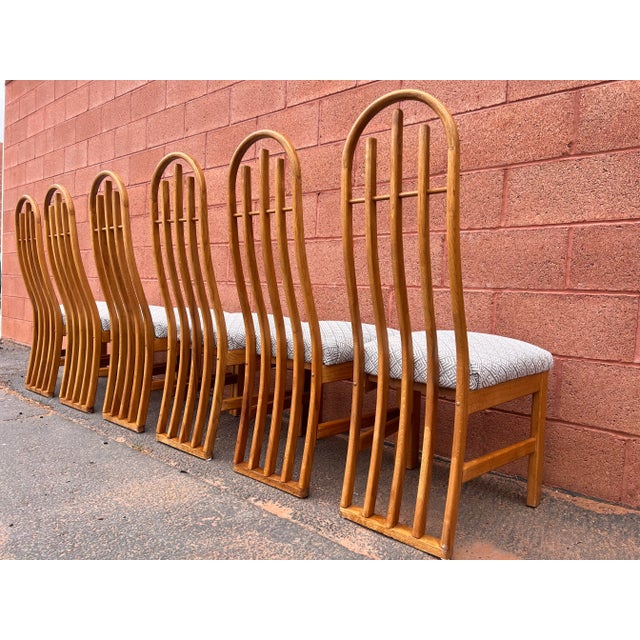 Beautiful bentwood oak chairs made with great craftsmanship. Very little wear. Purchased in 1993, and used in a second...