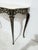 Italian Console Table in Brass and Marble Top, 1950 For Sale - Image 10 of 12