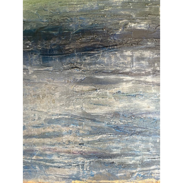 Original Painting, Acrylic and Textural Materials on Wood Panel. For Sale - Image 11 of 12