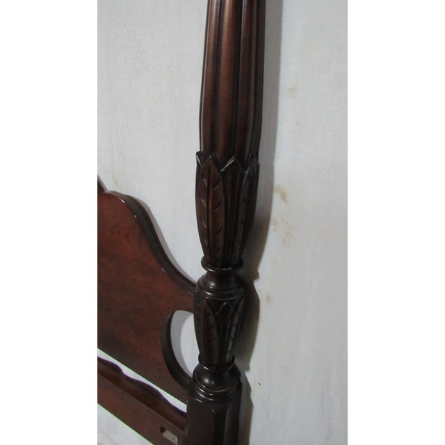 Wood Statton Old Towne King Bed Poster Designer For Sale - Image 7 of 10