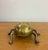 Mid 20th Century Vintage Brass Hinged Ladybug With Jeweled Eyes For Sale - Image 5 of 9