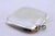 Plain Silver Matchbox with Beveled Corners and Hanging Ring For Sale - Image 4 of 7