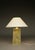 Forest Green Mid-Century Abstract Ceramic Table Lamp, 1970s For Sale - Image 8 of 12