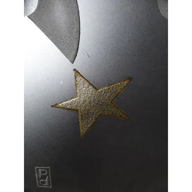 Engraved Glass by Pierre Dumas For Sale - Image 4 of 5