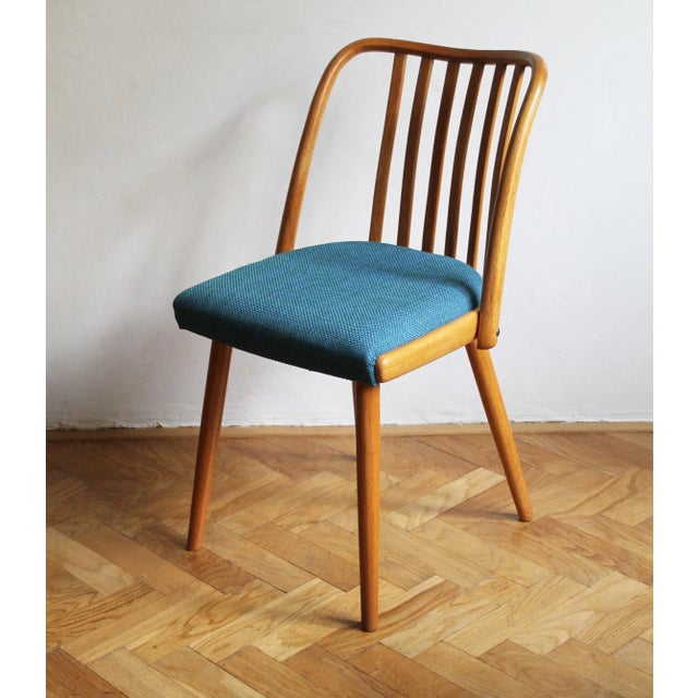 Mid-Century Dining Chair Model U - 300 attributed to Antonin Suman for Interier Praha, 1960s For Sale - Image 6 of 12