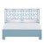Chippendale Standard Bed California King - Pool Blue For Sale - Image 12 of 12