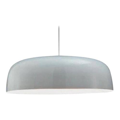Metal White Canopy 421 Suspension Lamp by Francesco Rota for Oluce For Sale - Image 7 of 7