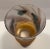 1930s 1930s Arts and Crafts Painted Glass Chandelier or Light Shade For Sale - Image 5 of 7