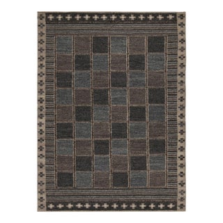 Contemporary Oversized Scandinavian Style Wool & Natural Yarn by Rug & Kilim, India For Sale