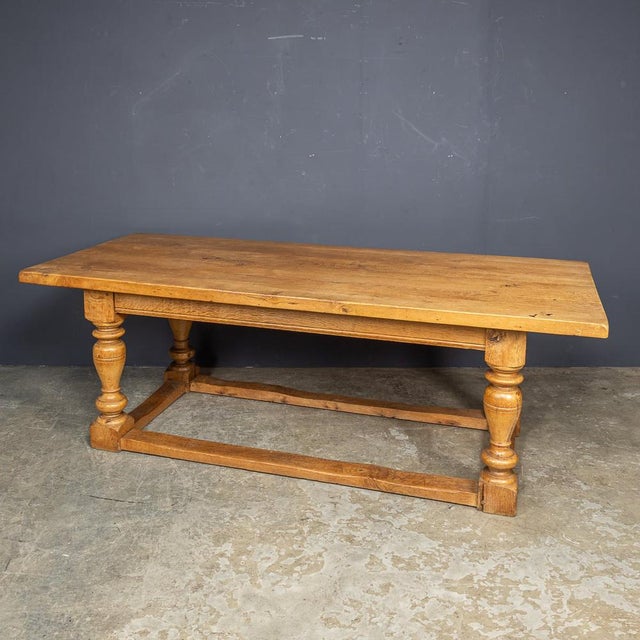Antique Spanish Oak Refectory Table, 1900s For Sale - Image 17 of 18