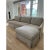 Lee Industries Ava Left Facing Chaise Sofa in Heavy Duty Washable Linen For Sale - Image 11 of 13