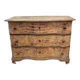 19th C Stripped Commode For Sale