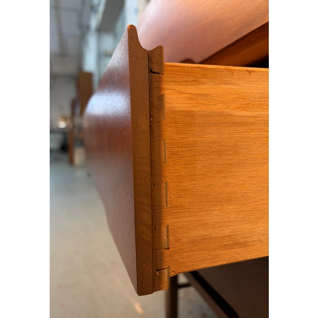 Vintage Walnut Credenza by Stanley Furniture For Sale - Image 15 of 16