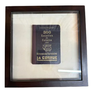 Framed Le Cornue Cook Book