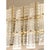 Italian Gold Round Chandelier with Tropical Murano Glass by Simoeng for Simoeng For Sale - Image 4 of 6