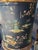 1980s Monumental Chinoiserie Hollywood Regency Handpainted Tea Caddy Shaped Faux Bamboo Dry Bar Storage Cabinets- A Pair For Sale - Image 16 of 16