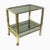 Vintage Brass & Chrome Two Tier Bar Trolley, 1970s For Sale - Image 9 of 9