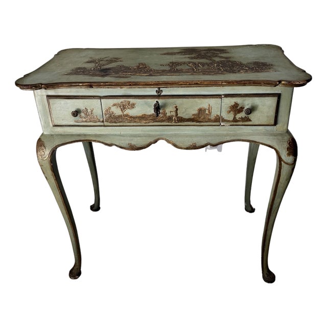 19th Century Painted Lady’s Desk or Vanity For Sale