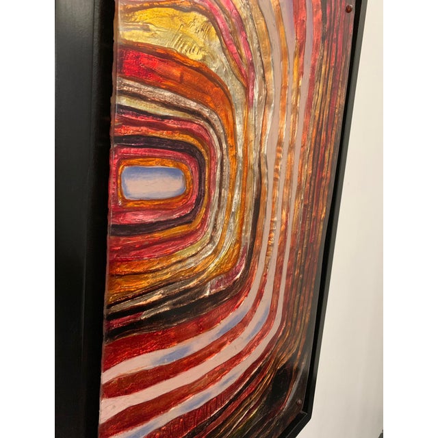 Vintage Resin Panels, 1970s, Set of 2 For Sale - Image 12 of 18