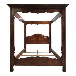1980s Ethan Allen French Country Style Bed For Sale