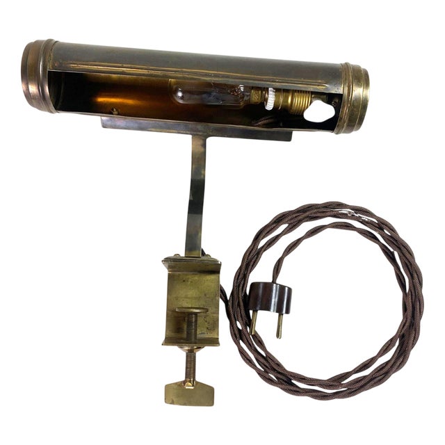 Table Lamp in Brass, 1910 For Sale