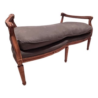 19th Century Ram’s Head Open Bench For Sale