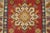 Kazak Runner 2’10” X 9’9” Red Wool Tribal Hand-Knotted Oriental Rug For Sale - Image 9 of 13
