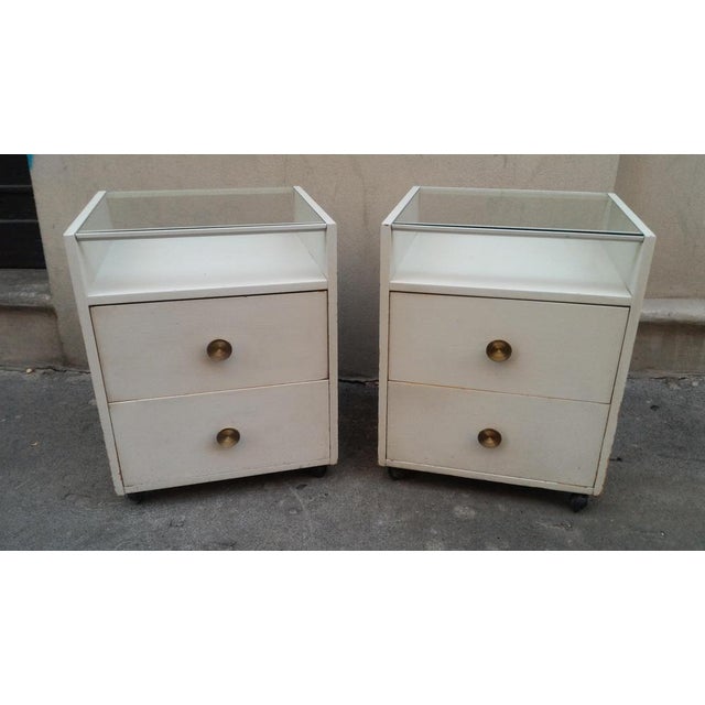 Bedside Tables by Carlo De Carli for Sormani, 1960s, Set of 2 For Sale - Image 12 of 14