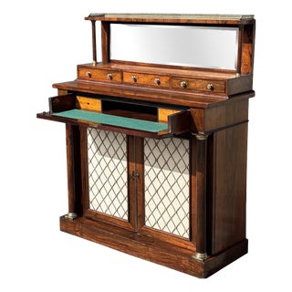 Regency Rosewood Secretaire, 1810s For Sale