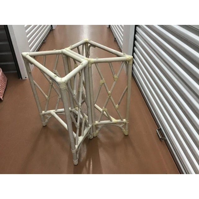 Chinoiserie Bamboo Table Base For Sale - Image 9 of 9