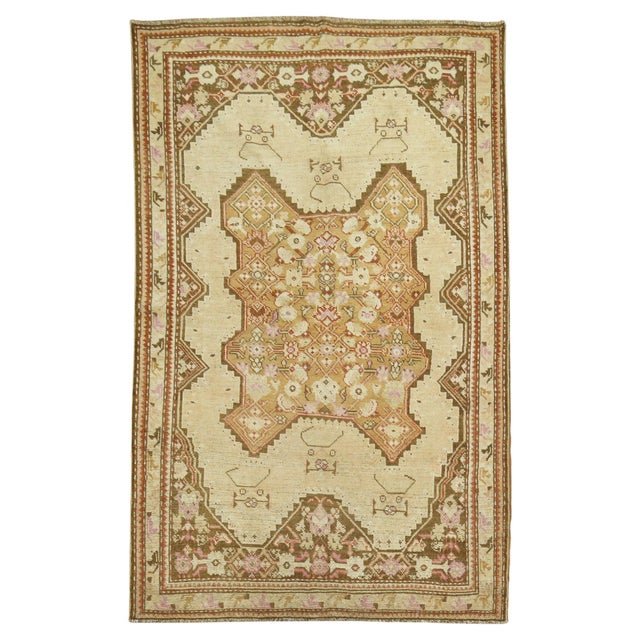 Textile Antique Karabagh Rug For Sale - Image 7 of 18