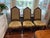 Tan Late 20th Century French Louis XV Style High-Back Upholstered Dining Side Chairs - Set of 6 For Sale - Image 8 of 12