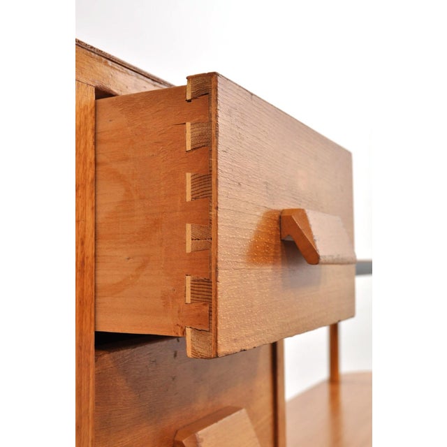 Wood Vintage Room Divider in Beech, 1950s For Sale - Image 7 of 13