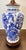Mid 20th Century Blue & White Chinoiserie Porcelain Table Lamp For Sale - Image 4 of 5