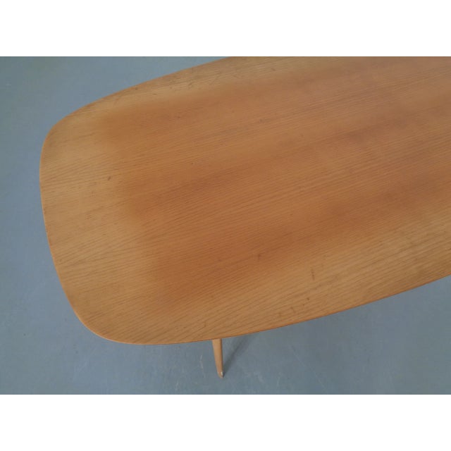 Italian Beech Side Table, 1960s For Sale - Image 9 of 17