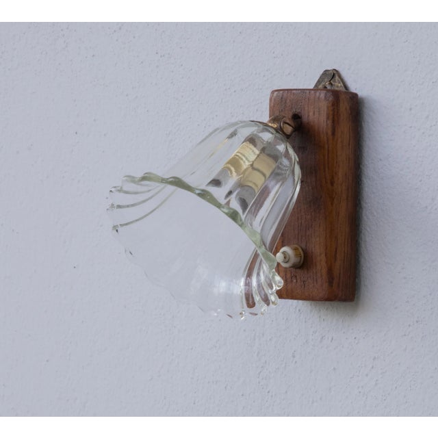 1940s Set of 2 Art Decò Barovier & Toso Wall Light Murano Art Glass, 1940s For Sale - Image 5 of 12