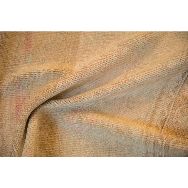 Silver Vintage Distressed Oushak Rug Runner - 2'9" x 6'1" For Sale - Image 8 of 8