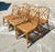 Tan Vintage Chinese Chippendale Rattan Dining Chairs - Set of 6 For Sale - Image 8 of 12