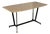 Italian Modernist Wood-Grain Dining Table, Circa 1930's For Sale