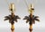 Vintage Tropical Palm Tree Table Lamps With Bamboo Shades Restored - A Pair For Sale - Image 9 of 13