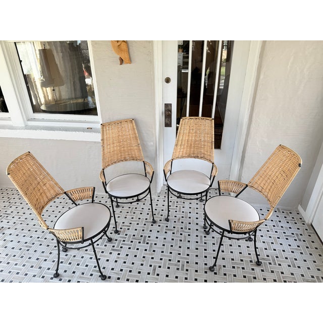 Vintage Arthur Umanoff for Shaver Howard Dining Set, Modern Patio Dining, Attributed For Sale - Image 10 of 18