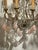 Traditional Pair of Italian Large Scale Beaded and Rose Quartz Sconces For Sale - Image 3 of 6