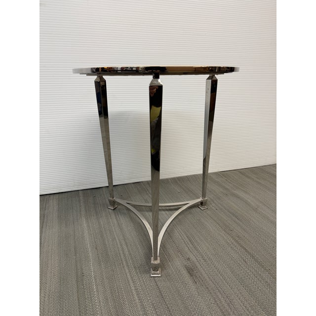 Hollywood Regency Alf Italia Montblanc Collection Gueridon Table For Sale - Image 3 of 12
