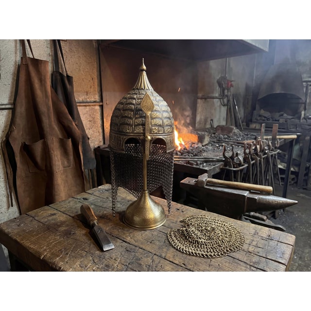 Not Yet Made - Made To Order God's 99 Names Engraved Helmet For Sale - Image 5 of 15