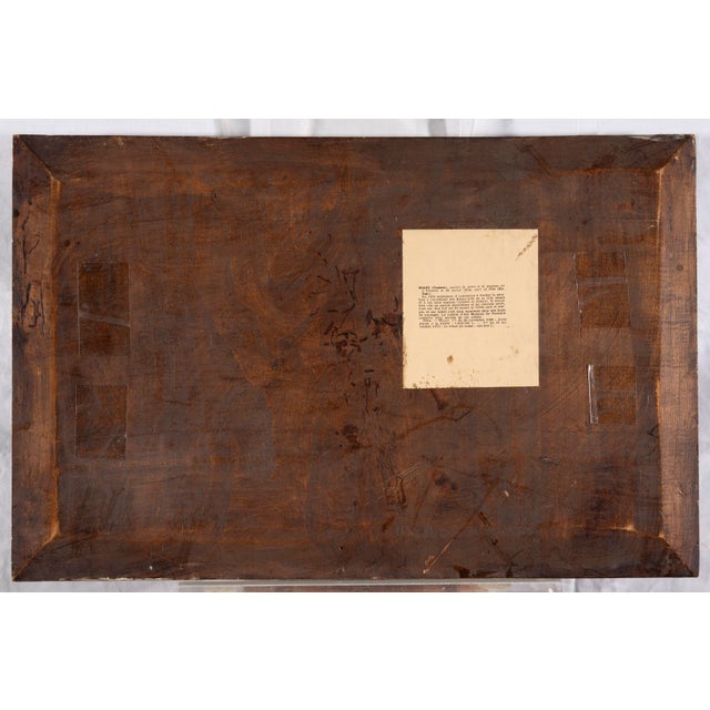 Cesare Ciani, Village Market Scene, Oil Painting For Sale - Image 14 of 17