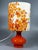 1970s Mid-Century Space Age Table Lamp in Glass, 1970s For Sale - Image 5 of 17