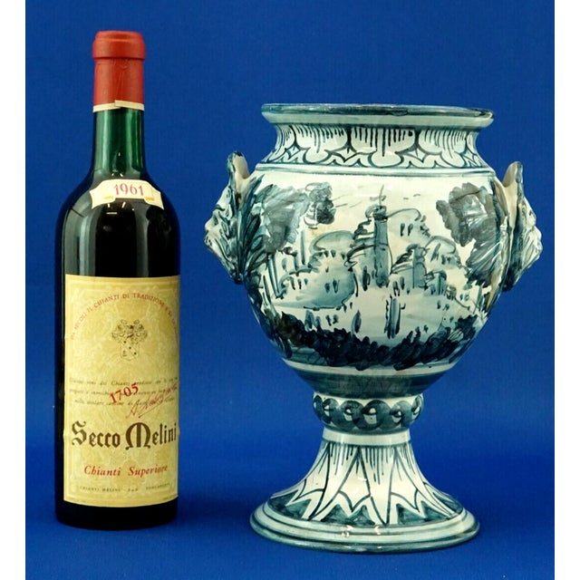 Vintage Italian Ceramic Vase by Bartolomeo Rossi & Sons for Cas Savona, 1930s For Sale - Image 18 of 18