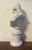 Antique 19th Century English Parian Porcelain Library Bust of President George Washington After Houdon Dated 1853 For Sale - Image 13 of 18
