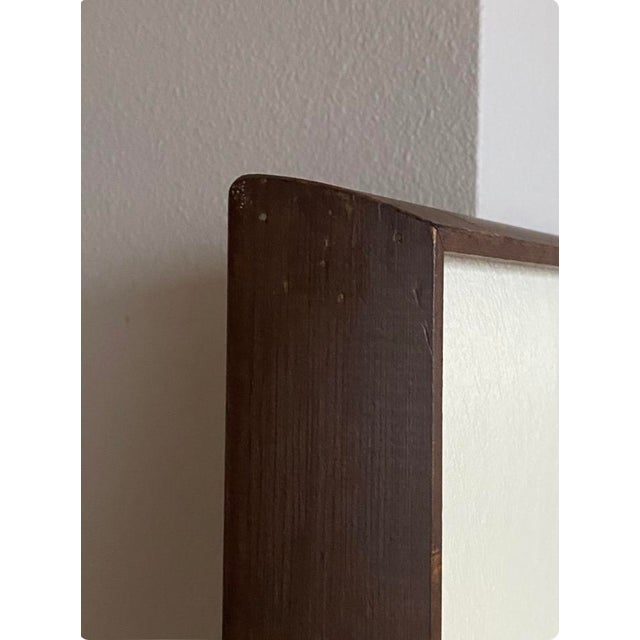 1970s Mid-Century Modern Oil Painting by Seattle Artist "Russell" Large Painting For Sale - Image 14 of 16